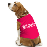 PawsIndia Sleeveless Printed Dog T-Shirt - Biggie