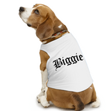 PawsIndia Sleeveless Printed Dog T-Shirt - Biggie