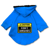 Pawsindia Dog & Cat Hoodie - Caution Kaafi Sanskari
