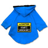 Pawsindia Dog Hoodie - Caution Kaafi Sanskari