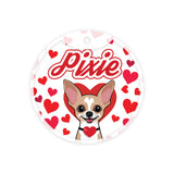Customized Dog Id Tags - Chihuahua ?> Love Edition