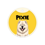 Customized Dog Id Tag - Chow Chow