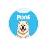 Customized Dog Id Tag - Chow Chow