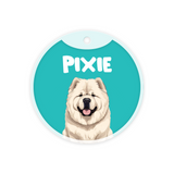 Customized Dog Id Tag - Chow Chow