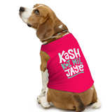 PawsIndia Sleeveless Printed Dog T-Shirt - Kash Koi Mil Jaye