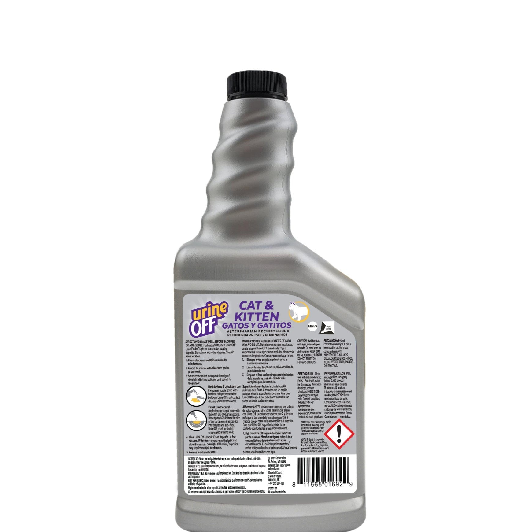 Urine Off - Cat Odour & Stain Remover Sprayer (500 ml)