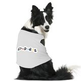 PawsIndia Sleeveless Printed Dog T-Shirt - D.O.G.S.