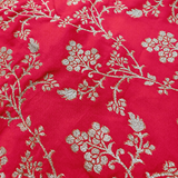 Pawsindia Traditional  Royal Zari Kurta For Dogs - Pink