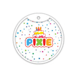 Customized Pet Id Tag - Happy Birthday