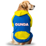 PawsIndia Dual Pattern Dog Hoodie - Gunda