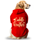 Pawsindia Dog & Cat Hoodie - Cuddle Weather