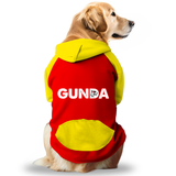 PawsIndia Dual Pattern Dog Hoodie - Gunda