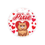 Customized Cat Id Tags - Persian (Golden) ?> Love Edition