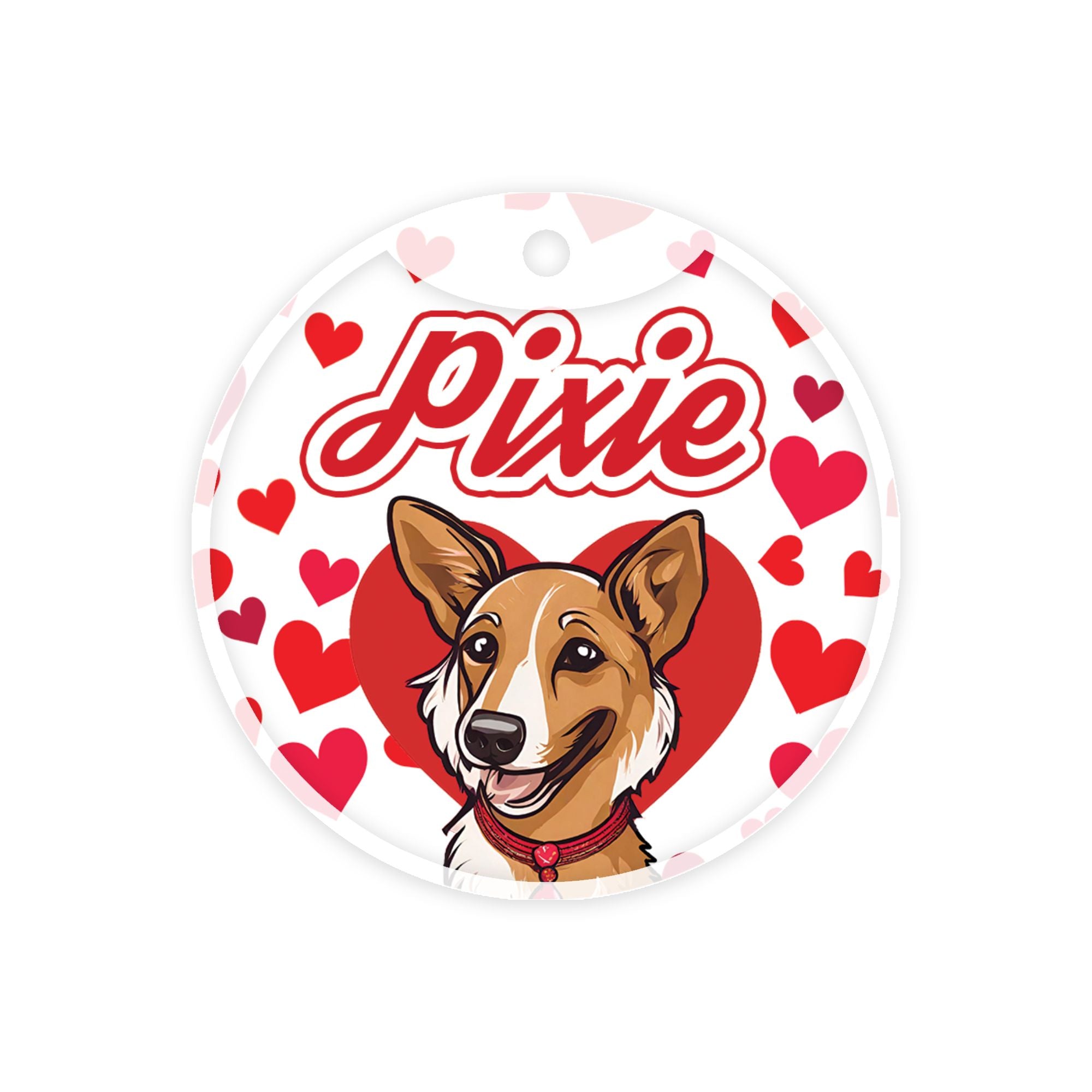 Customized Dog Id Tags - Indie ?> Love Edition