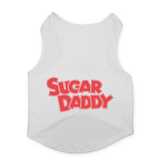 PawsIndia Sleeveless Printed Cat T-Shirt -Sugar Daddy