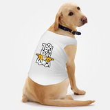 PawsIndia Sleeveless Printed Dog T-Shirt - Teri Keh Ke Lunga