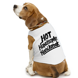 PawsIndia Sleeveless Printed Dog T-Shirt - Hot-Handsome-Hanikark