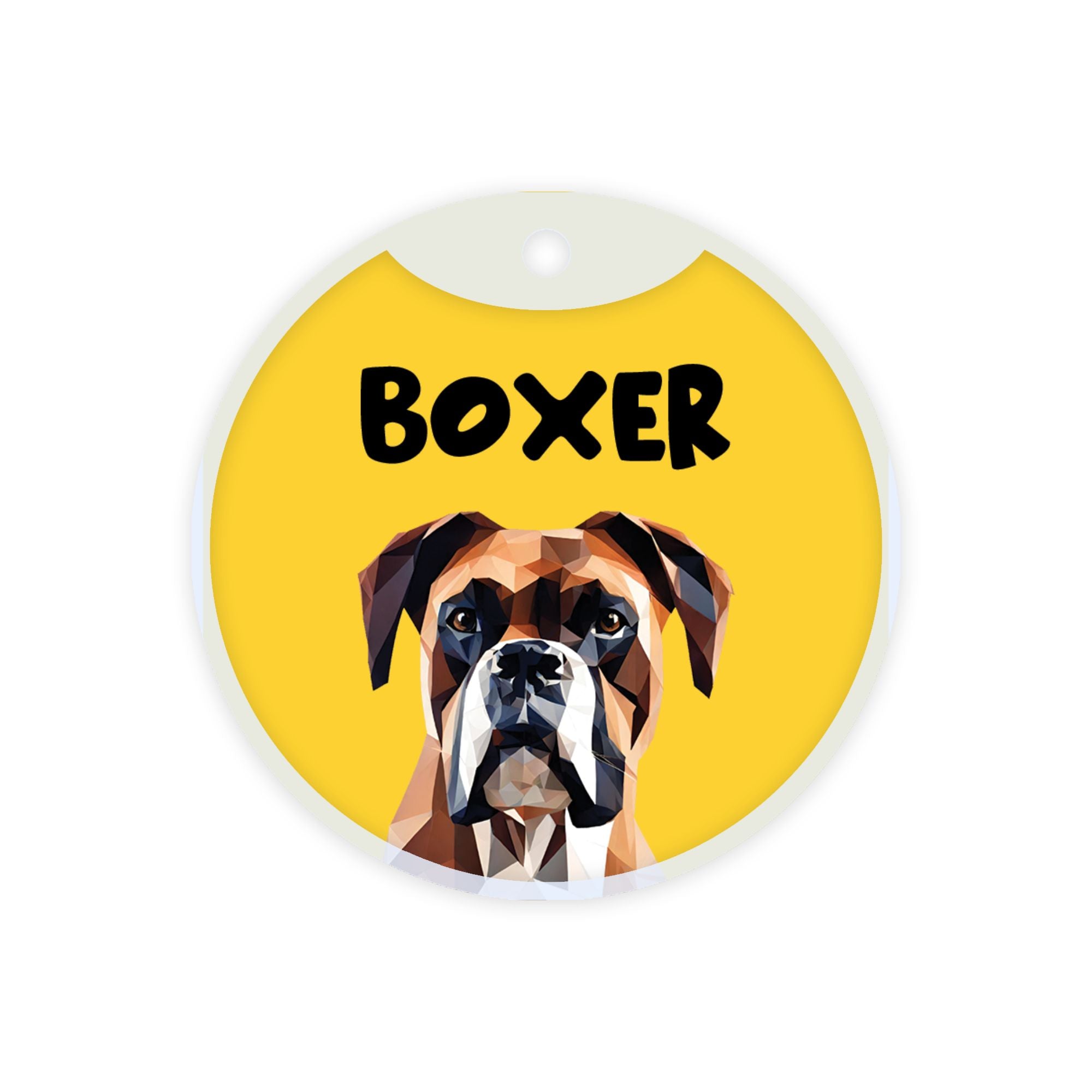 Customized Dog Id Tags - Boxer
