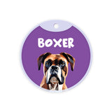 Customized Dog Id Tags - Boxer