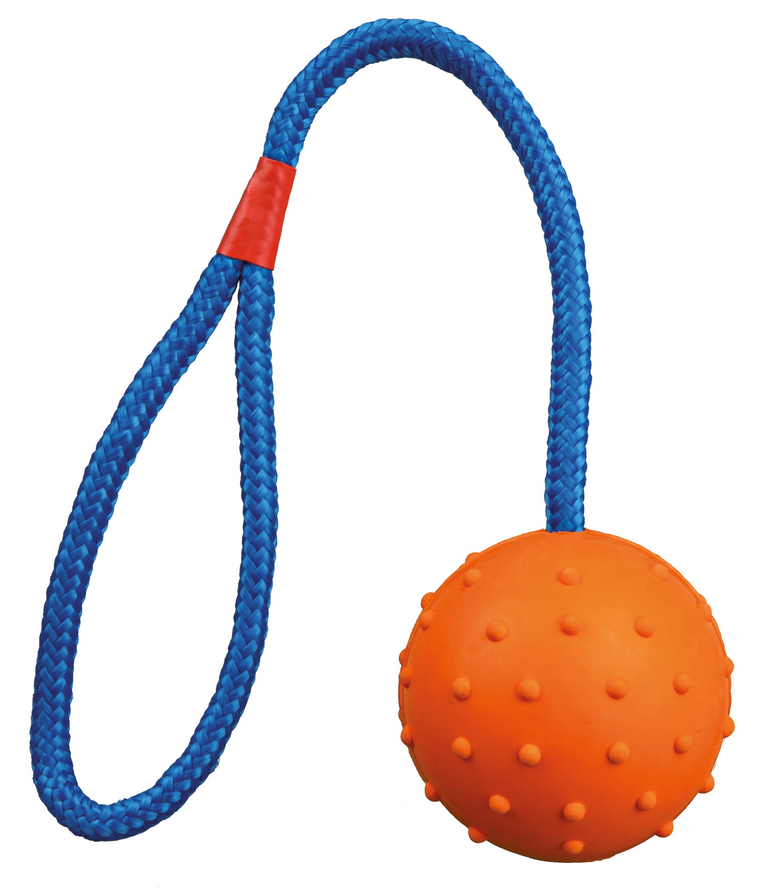 Trixie - Ball on a Rope with Natural Rubber