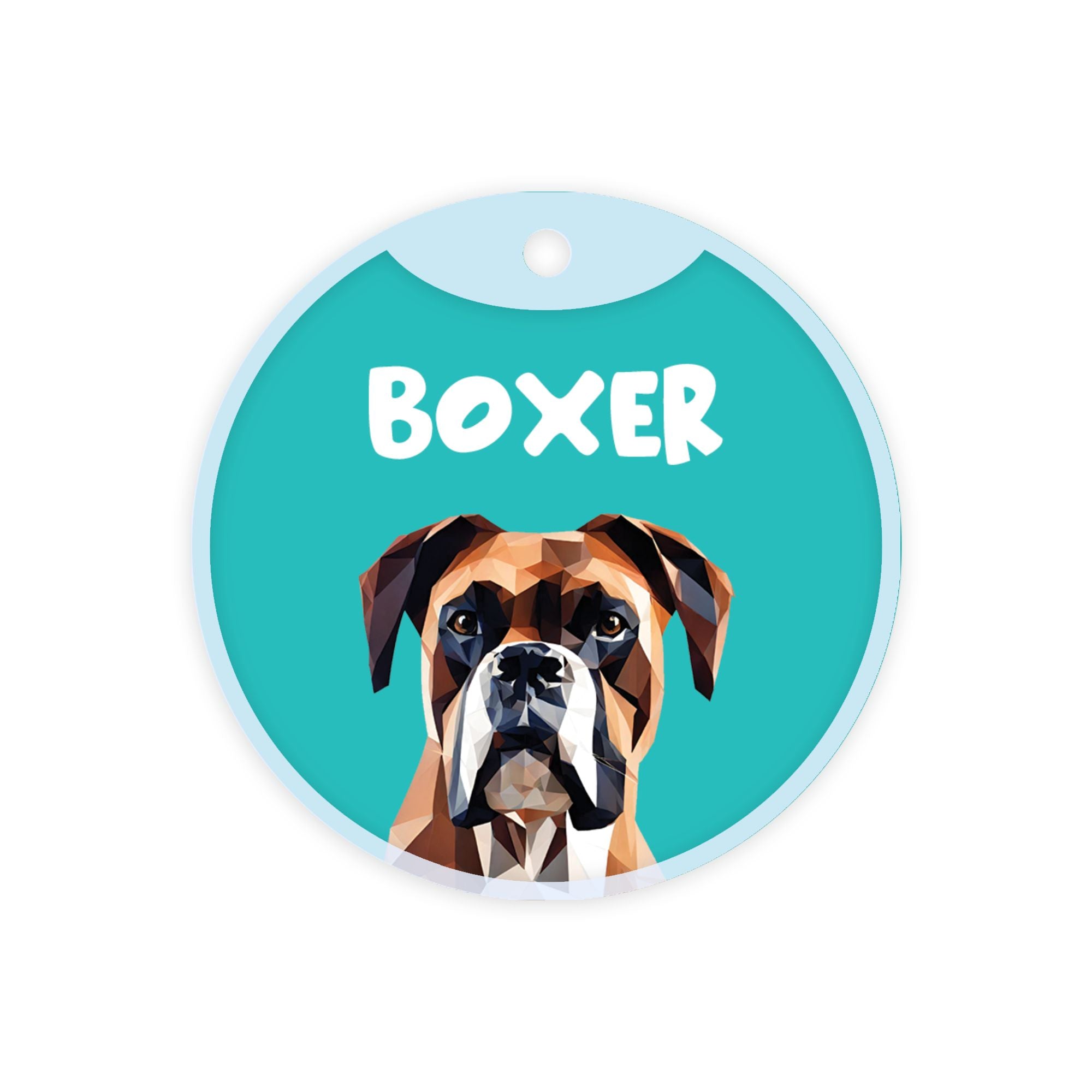 Customized Dog Id Tags - Boxer