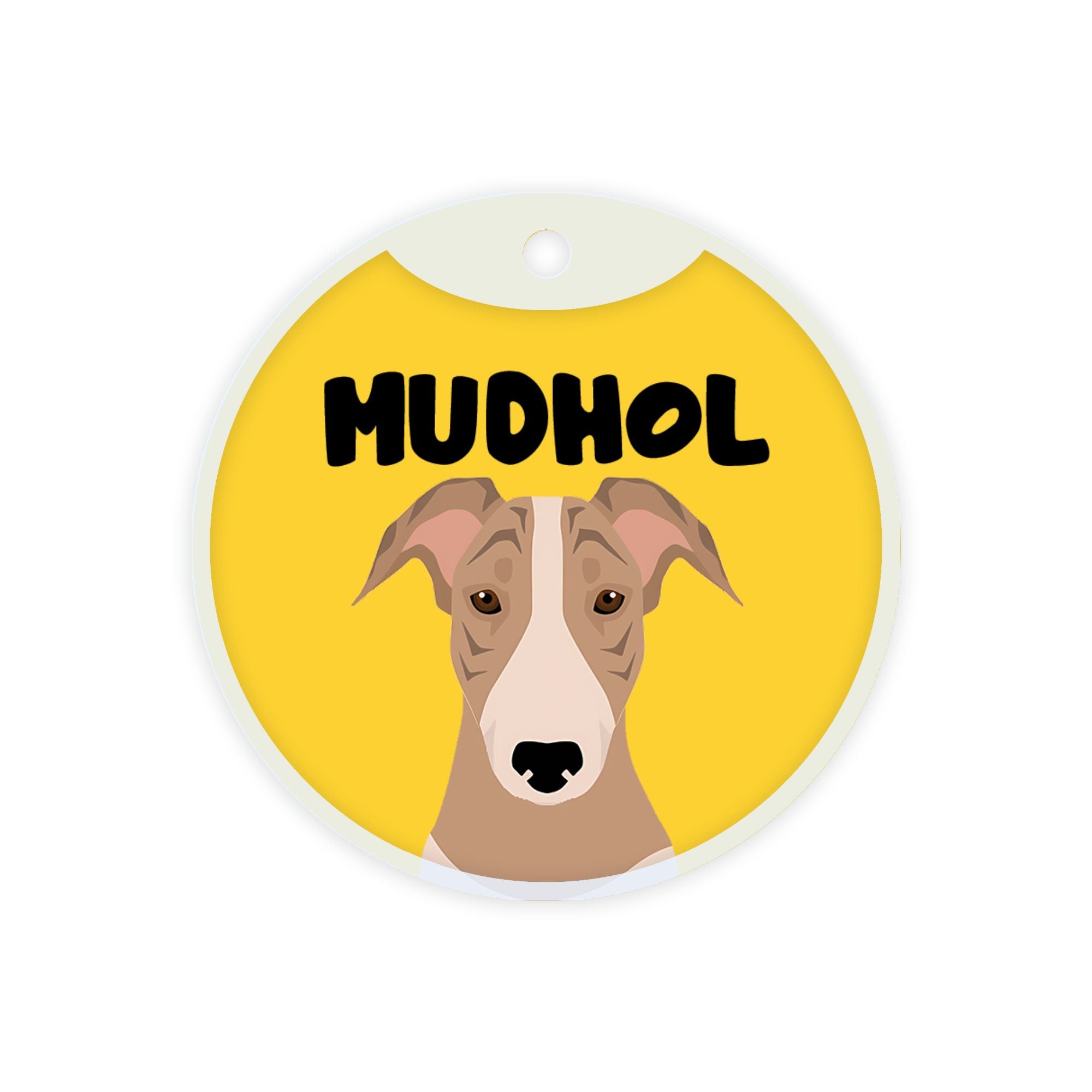 Customized Dog Id Tags -  Mudhol hound