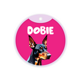 Customized Dog Id Tags - Doberman