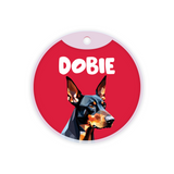 Customized Dog Id Tags - Doberman