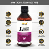 JOLLY GOOD PETS Diabetes Support Syrup Supplement (200 ml) for Dogs & Cats