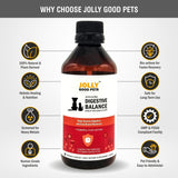 JOLLY GOOD PETS Digestive Balance Syrup Supplement (200 ml) for Dogs & Cats