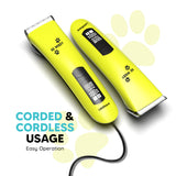 LetsShave EZ-WIZZY Pet Trimmer for Dogs & Other Hairy Animals,All in one Trimmer for dogs (Pet Trimmer With Tools)