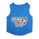 PawsIndia Sleeveless Printed Dog T-Shirt - Mommy's Boy