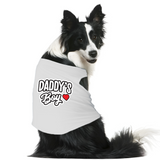 PawsIndia Sleeveless Printed Dog T-Shirt - Daddy's Boy