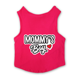 PawsIndia Sleeveless Printed Cat T-Shirt - Mommy's Boy