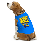 PawsIndia Sleeveless Printed Dog T-Shirt - Trouble Maker