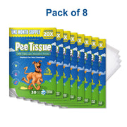 Absorbent Pee Tissues by PawsIndia - Pack 8