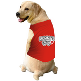 PawsIndia Sleeveless Printed Dog T-Shirt - Mommy's Boy