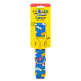 PawsIndia Ice-cream Candy Printed Collar & Leash Set for Dogs & Cats