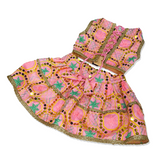 PawsIndia Traditional Desi Diva – Lehenga Choli Set For Cat - Pink | Ethnic Festive Wear