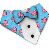 PawsIndia Valentines Edition Heart Candy Printed Tuxedo For Pets