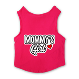 PawsIndia Sleeveless Printed Cat T-Shirt - Mommy's Girl