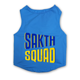 PawsIndia Sleeveless Printed Dog T-Shirt - Sakht Squad