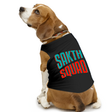 PawsIndia Sleeveless Printed Dog T-Shirt - Sakht Squad