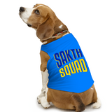 PawsIndia Sleeveless Printed Dog T-Shirt - Sakht Squad