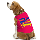 PawsIndia Sleeveless Printed Dog T-Shirt - Sakht Squad