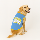PawsIndia Ribbed Sleeves Printed Dog T-Shirt - Hello I'm Allergic to People