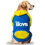 PawsIndia Dual Pattern Dog Hoodie - The Boys