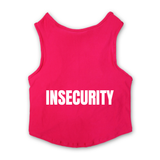 PawsIndia Sleeveless Printed Cat T-Shirt - Insecurity