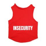 PawsIndia Sleeveless Printed Cat T-Shirt - Insecurity