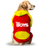 PawsIndia Dual Pattern Dog & Cat Hoodie - The Boys